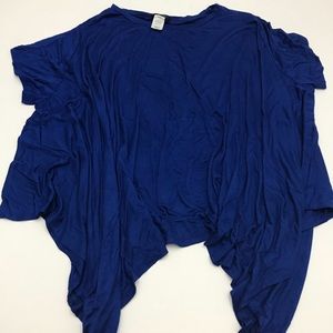 Blue oversized shirt one size fits all
